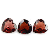 RED GARNET CUT HEART (MEDIUM/CLEAN) 6MM 0.80 Cts.