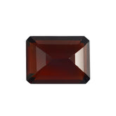 RED GARNET STEP CUT OCTAGON (OPEN) 8X6MM 2.09 Cts.