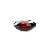 RED GARNET CHECKER CUT BRIOLETTE ROUND (OPEN RED) (CLEAN) 8.00MM 2.30 Cts.