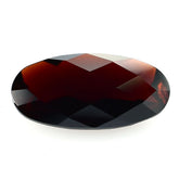 RED GARNET CHECKER CUT OVAL (DARK/HI) 18X9MM 5.90 Cts.