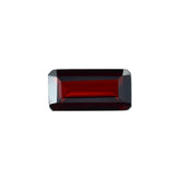 RED GARNET STEP CUT OCTAGON (DARK/CLEAN) 8X4MM 1.02 Cts.