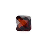 RED GARNET CHECKER CUT TOP GEMSTONE BACK OCTAGON (MEDIUM/CLEAN) 5X5MM 0.75 Cts.