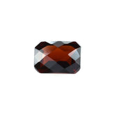 RED GARNET CHECKER CUT GEMSTONE BACK OCTAGON (MEDIUM/CLEAN) 7X5MM 1.05 Cts.