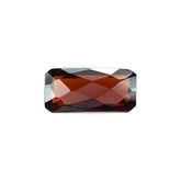 RED GARNET CHECKER CUT OCTAGON (MEDIUM/CLEAN) 8X4MM 0.97 Cts.