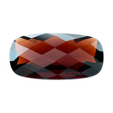 RED GARNET CHECKER CUT CUSHION 18X9 MM 6.90 Cts.