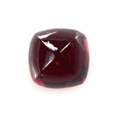 RED GARNET SUGARLOAF CUSHION CAB (DARK/HI) 8X8MM 4.02 Cts.