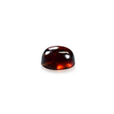 RED GARNET PLAIN ROUND CAB 4X4MM 0.42 Cts.