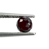 RED GARNET FACETED ROUND BALL (DARK/CLEAN) 5X5MM 1.41 Cts.