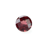 RED GARNET CHECKER CUT ROUND (OPEN RED/SI) 5.00X5.00 MM 1.00 Cts.