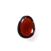 RED GARNET PLAIN LENTIL FANCY (MEDIUM/HI) 8.80X7.00 MM 2.00 Cts.