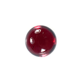 GARNET PLAIN ROUND CAB (MEDIUM RED)(HI) 6.00X6.00 MM 1.47 Cts.
