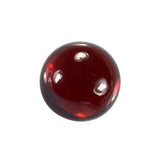 GARNET PLAIN ROUND CAB (MEDIUM RED)(CLEAN) 8.00X8.00 MM 2.97 Cts.
