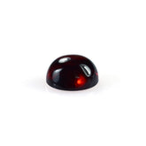 GARNET PLAIN ROUND CAB (MEDIUM RED)(CLEAN) 8.00X8.00 MM 2.97 Cts.