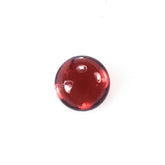 GARNET PLAIN ROUND CAB (OPEN RED)(SI) 5.00X5.00 MM 0.75 Cts.