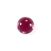 GARNET PLAIN ROUND CAB (OPEN RED)(HI) 5.00X5.00 MM 0.76 Cts.