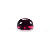 GARNET PLAIN ROUND CAB (OPEN RED)(HI) 5.00X5.00 MM 0.76 Cts.