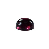 GARNET PLAIN ROUND CAB (DARK RED)(HI) 5.00X5.00 MM 0.88 Cts.