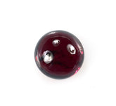 GARNET PLAIN ROUND CAB (DARK RED)(HI) 8.00X8.00 MM 3.20 Cts.