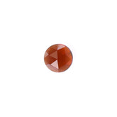 GARNET ROSE CUT ROUND CAB (MEDIUM RED)(CLEAN) 3.00X3.00 MM 0.17 Cts.