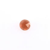 GARNET ROSE CUT ROUND CAB (OPEN RED)(CLEAN) 2.50X2.50 MM 0.10 Cts.