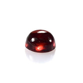 GARNET PLAIN ROUND CAB (MEDIUM RED)(HI) 4.00X4.00 MM 0.41 Cts.