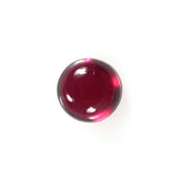 GARNET PLAIN ROUND CAB (DARK)(SI) 5.00X5.00 MM 0.87 Cts.
