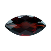 RED GARNET CHECKER CUT MARQUISE 10X5 MM 1.33 Cts.