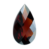 RED GARNET CHECKER CUT PEAR 12X7MM 2.39 Cts.