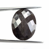 GREY SAPPHIRE BRIOLETTE OVAL 20X15 MM 18.34 Cts.