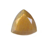 GOLDEN SUNSTONE CUT TRILLION 8 MM 1.52 CTS