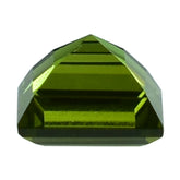NEW GREEN TOURMALINE CUT SQUARE 4MM 0.35 Cts.