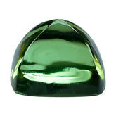 GREEN TOURMALINE (SI) SUGARLOAF CUSHION CAB (FLAT BOTTOM) 6MM 1.30 Cts.