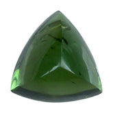 GREEN TOURMALINE (OPEN COLOR) (SI) SUGARLOAF TRILLION CAB (FLAT BOTTOM) 4MM (TH. 2.60-3.00MM) 0.30 Cts.