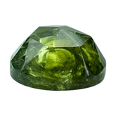 GREEN TOURMALINE (OPEN COLOR) (SI) ROSE CUT ROUND CAB 4MM (TH. 2.00-2.40MM) 0.29 Cts.