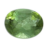 GREEN TOURMALINE CUT OVAL 4X3MM 0.18 Cts.