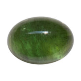 GREEN TOURMALINE OVAL CAB 14X10MM 7.70 Cts.
