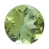 NEW GREEN TOURMALINE CUT ROUND 3MM 0.11 Cts.