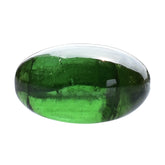 GREEN TOURMALINE PLAIN TUMBLE (FULL DRILL) 11X9MM 5.21 Cts.
