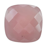 GUAVA QUARTZ CHECKER CUT CUSHION 13.50MM 10.30 Cts.