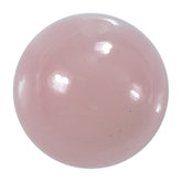 GUAVA QUARTZ PLAIN BALLS (HALF DRILL) 8MM 3.91 Cts.