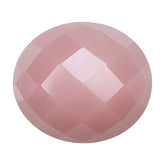 GUAVA QUARTZ CHECKER OVAL CAB 16X14MM 10.75 Cts.