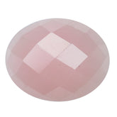GUAVA QUARTZ CHECKER OVAL CAB 10X8MM 2.15 Cts.