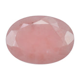 GUAVA QUARTZ BOTH SIDE TABLE CUT OVAL 18X13MM 8.27 Cts.