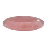 GUAVA QUARTZ BOTH SIDE TABLE CUT OVAL 18X13MM 8.27 Cts.
