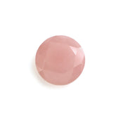 GUAVA QUARTZ BOTH SIDE TABLE CUT ROUND 6MM (MEDIUM/CLEAN) 0.80 Cts.