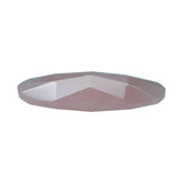 GUAVA QUARTZ ROSE CUT BRIOLETTE OVAL 18X13MM 6.10 Cts.