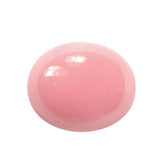 GUAVA QUARTZ PLAIN OVAL CAB 12X10MM 4.74 Cts.