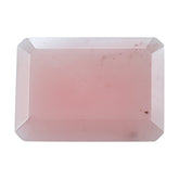 GUAVA QUARTZ CUT (FLAT) OCTAGON 25X18MM 17.87 Cts.