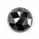 HEMATITE ROSE CUT ROUND CAB 7.50MM 2.83 Cts.