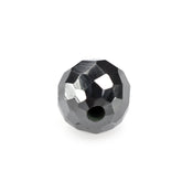 HEMATITE CHECKER CUT BALLS (HALF DRILL 0.80MM) 5MM 1.47 Cts.
